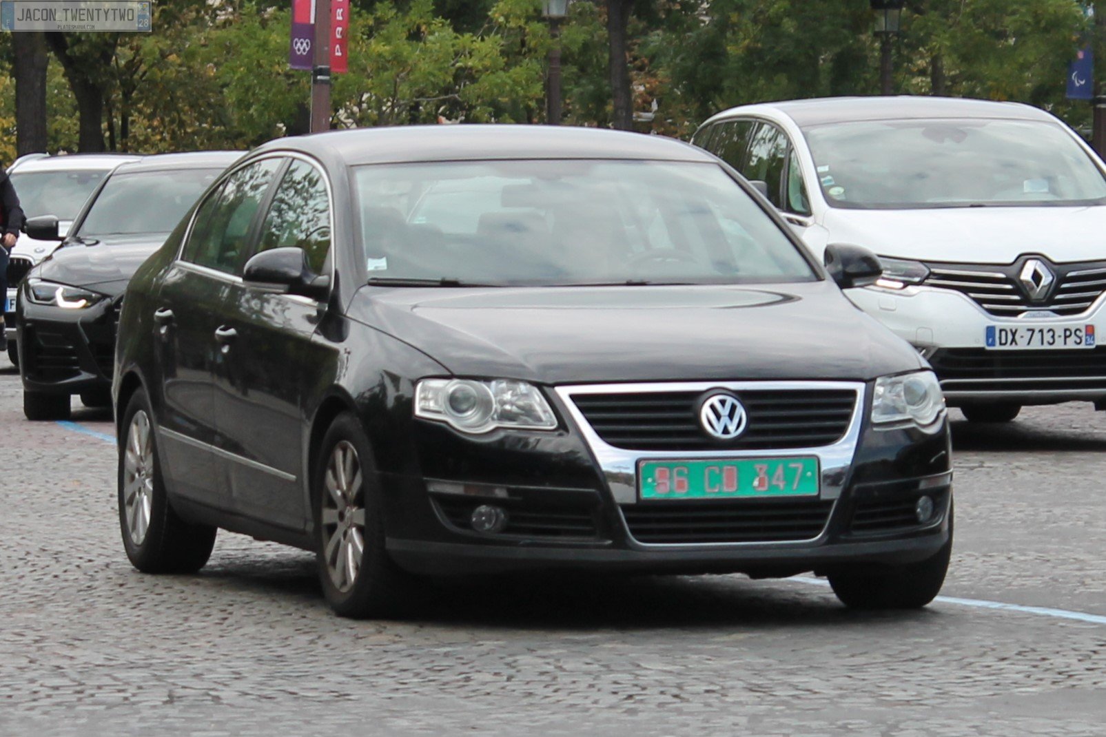 96 CD 347, Volkswagen Passat 6th gen Sedan (B6; 3C), 2005–2010