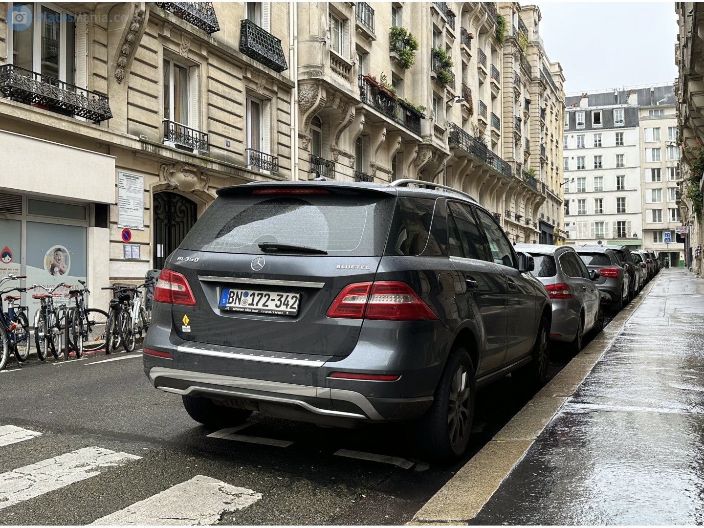 BN 172-342, Mercedes-Benz M-Klasse 3rd gen (W166), 2011–2015
