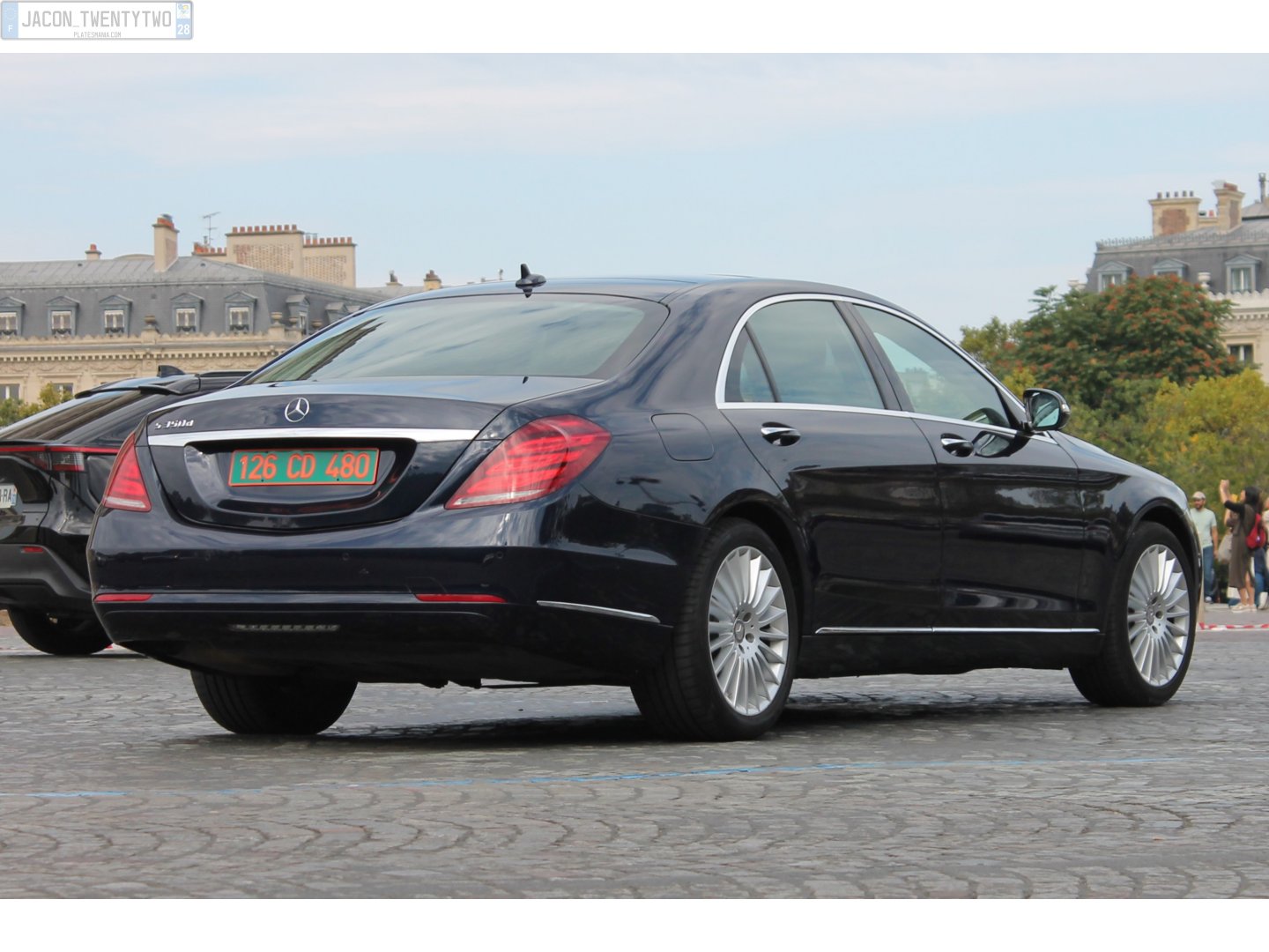 126 CD 480, Mercedes-Benz S-Klasse 8th gen Sedan (W222/V222), 2013–2020