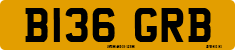 License plate of the United Kingdom, 1983 year system