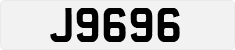 License plate of Jersey, Regular plates (J123456)
