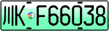 License plate of China, Electric vehicles