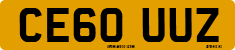 License plate of the United Kingdom, 2001 year system