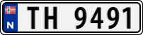 License plate of Norway, Trailers, motorcycles, special vehicles