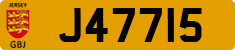 License plate of Jersey, Regular plates (J123456)