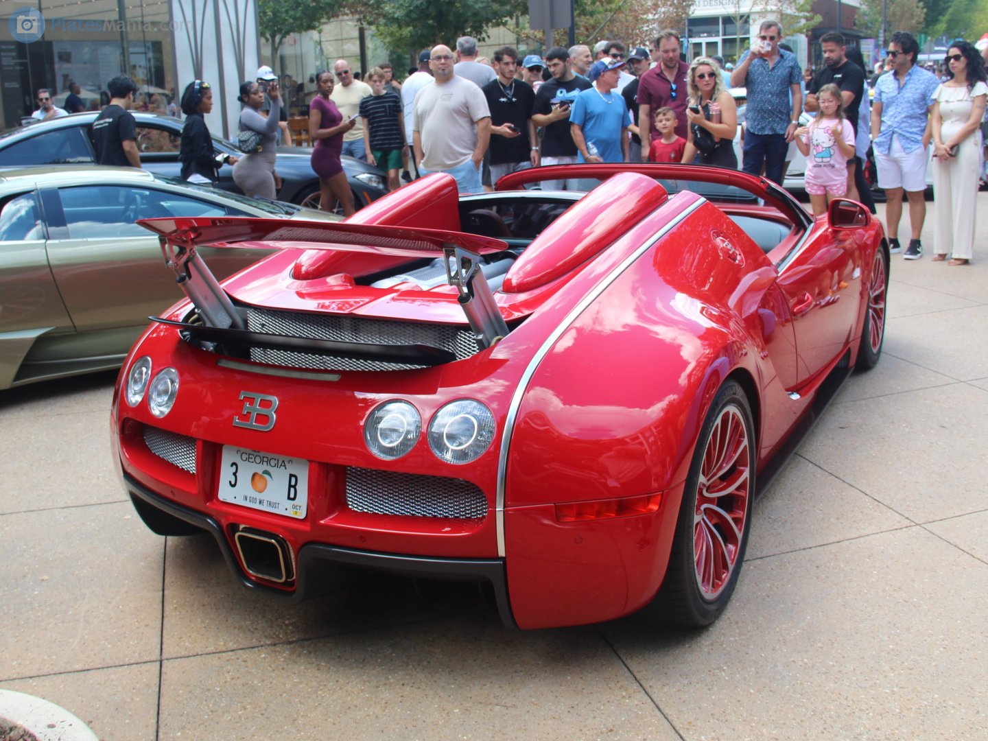 3      B, Bugatti Veyron Grand Sport Targa, 2009–2015