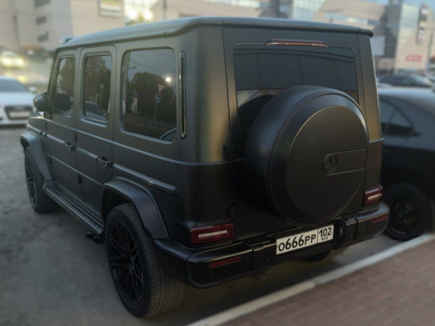 о 666 рр 102, Mercedes-Benz G-Klasse 2nd gen (W463/W465), 2018­–
