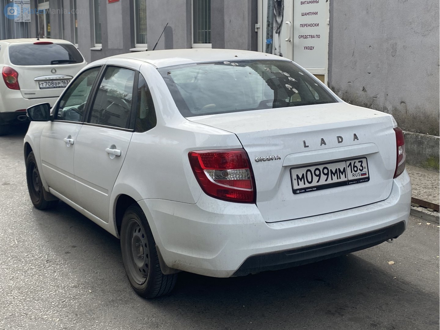 м 099 мм 163, Lada (VAZ) 2190 Granta 2190, facelift, 2018–