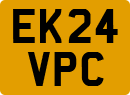 License plate of the United Kingdom, 2001 year system