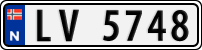 License plate of Norway, Trailers, motorcycles, special vehicles