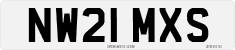 License plate of the United Kingdom, 2001 year system