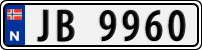 License plate of Norway, Trailers, motorcycles, special vehicles