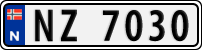 License plate of Norway, Trailers, motorcycles, special vehicles