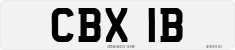 License plate of the United Kingdom, 1963 year system