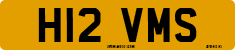License plate of the United Kingdom, 1983 year system
