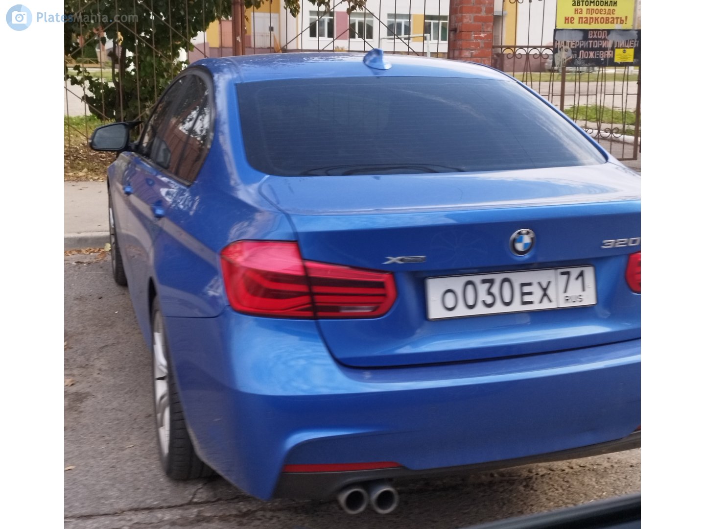 о 030 ех 71, BMW 3 Series 6th gen Sedan (F30/F35), 2011–2019