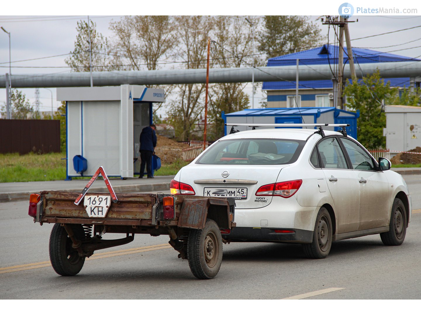 1691 КН, Kurganmashzavod (KMZ) 8136 