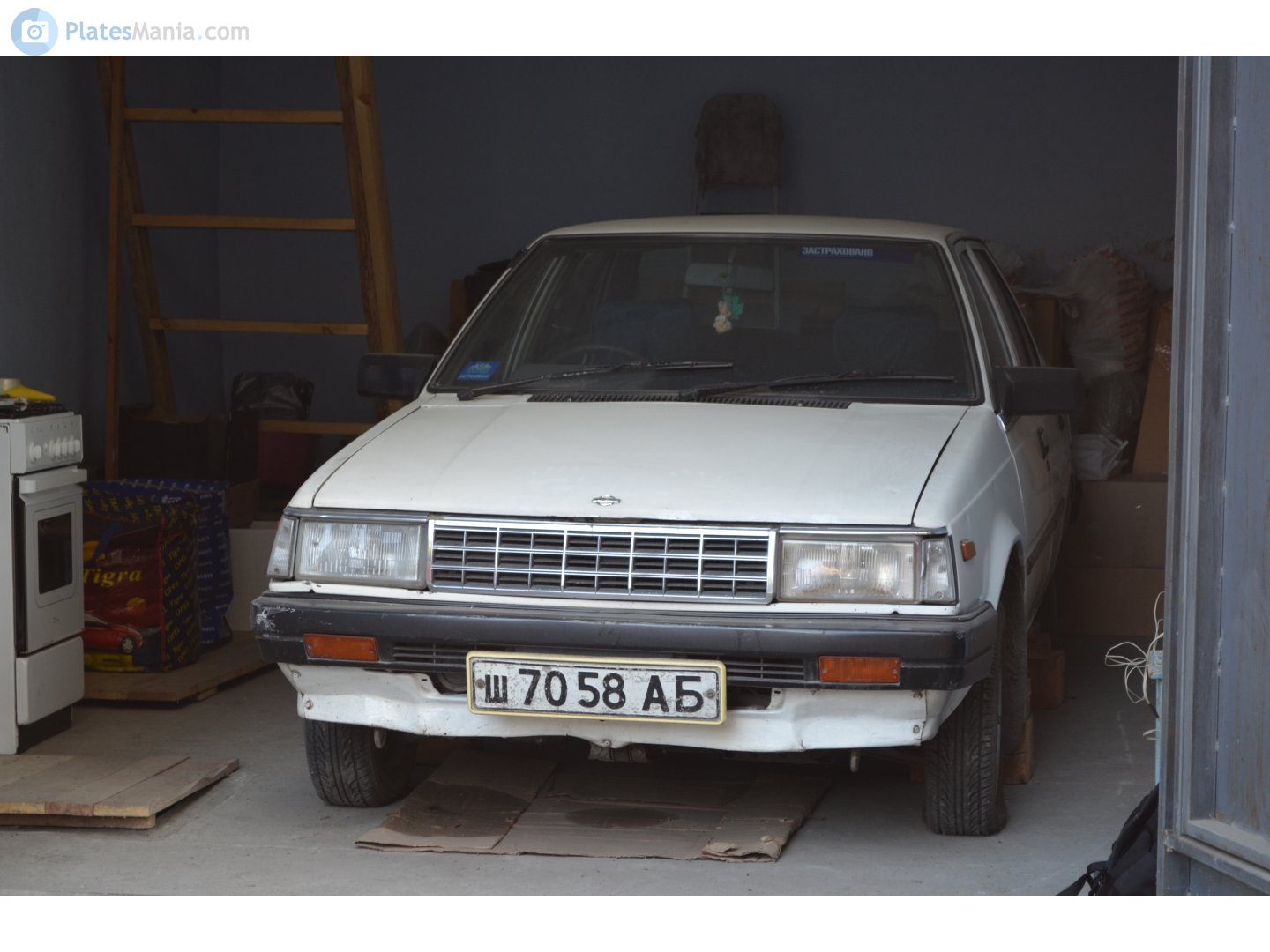 ш 7058 АБ, Nissan Laurel Spirit 1st gen (B11), 1982–1986