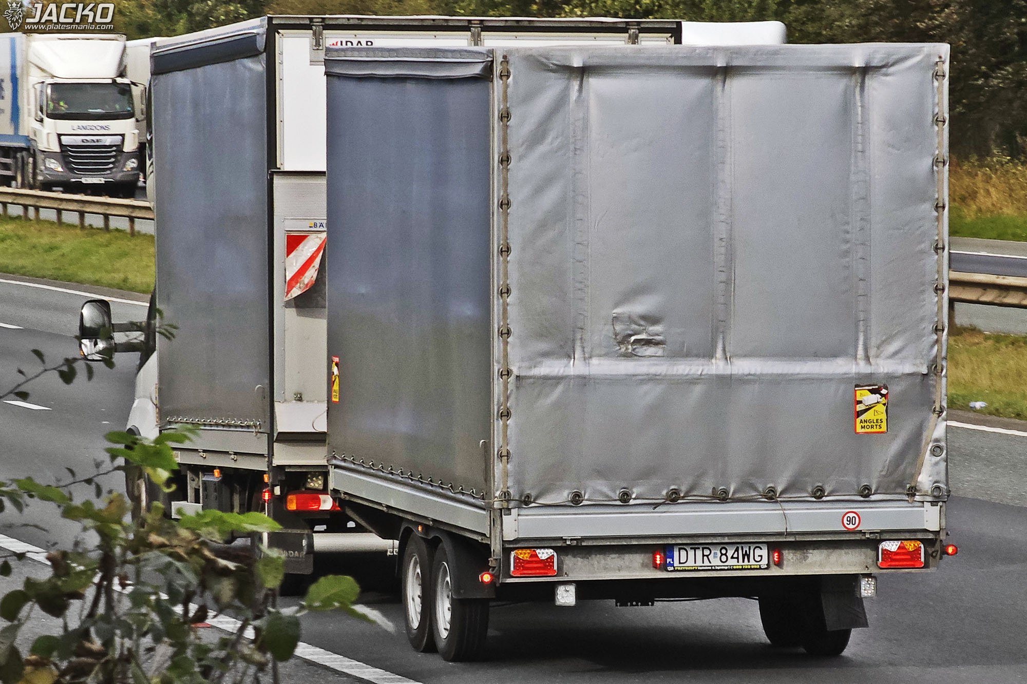 DTR 84WG, Adi avtomobil nömrələri 