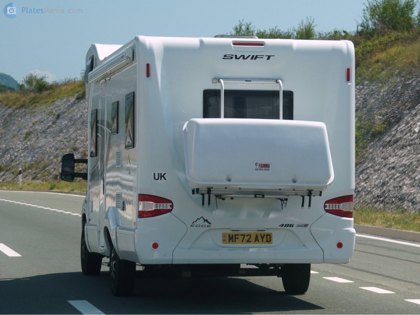 MF72AYD, Swift Motorhomes Edge 