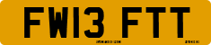 License plate of the United Kingdom, 2001 year system