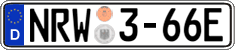 German license plate, Regional authorities