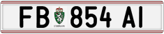 License plate of Austria, Regular plates