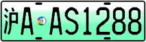 License plate of China, Electric vehicles