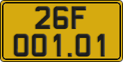 License plate of Vietnam, Commercial vehicles