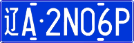 License plate of China, Cars