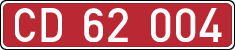 License plates of Spain, Diplomatic