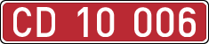 License plates of Spain, Diplomatic