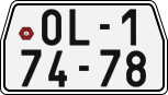 License plate of the Czech Republic, Motorcycles (1960)