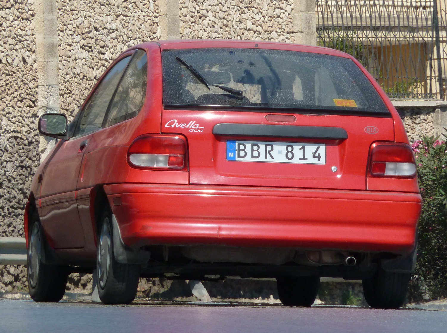 BBR 814, Kia Avella 1st gen 3-door Hatch (WB), 1994–2000