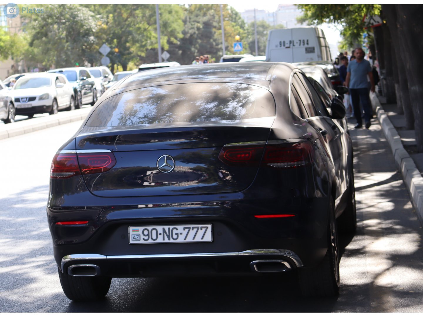 90 NG 777, Mercedes-Benz GLC-Klasse 1st gen Coupé (C253), facelift, 2019–2023