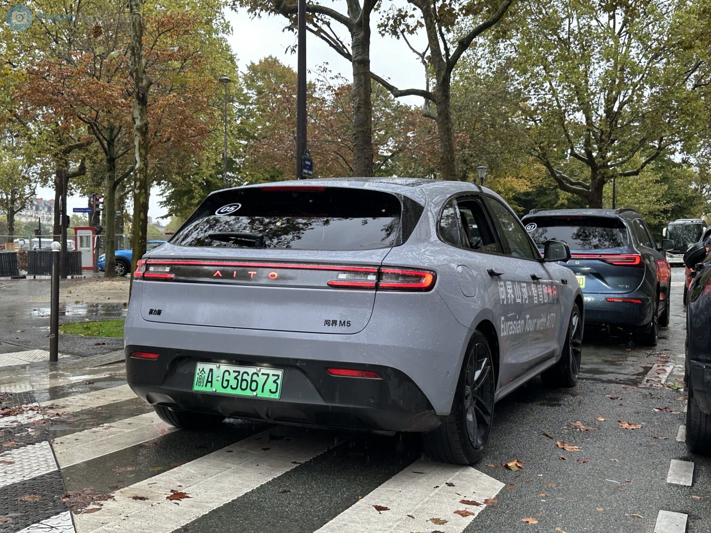 渝A·G36673, AITO (Wenjie) M5 1st gen EV, 2022–