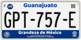 Guanajuato, Cars (AAA-000-A)