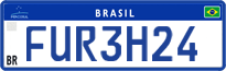 License plate of Brazil, Authorities (Mercosul)