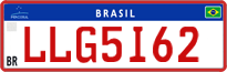 License plate of Brazil, Commercial vehicles (Mercosul)