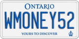 Ontario, Vanity Plates