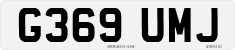 License plate of the United Kingdom, 1983 year system