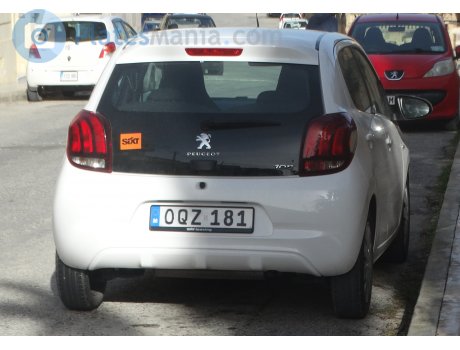 OQZ 181, Peugeot 108