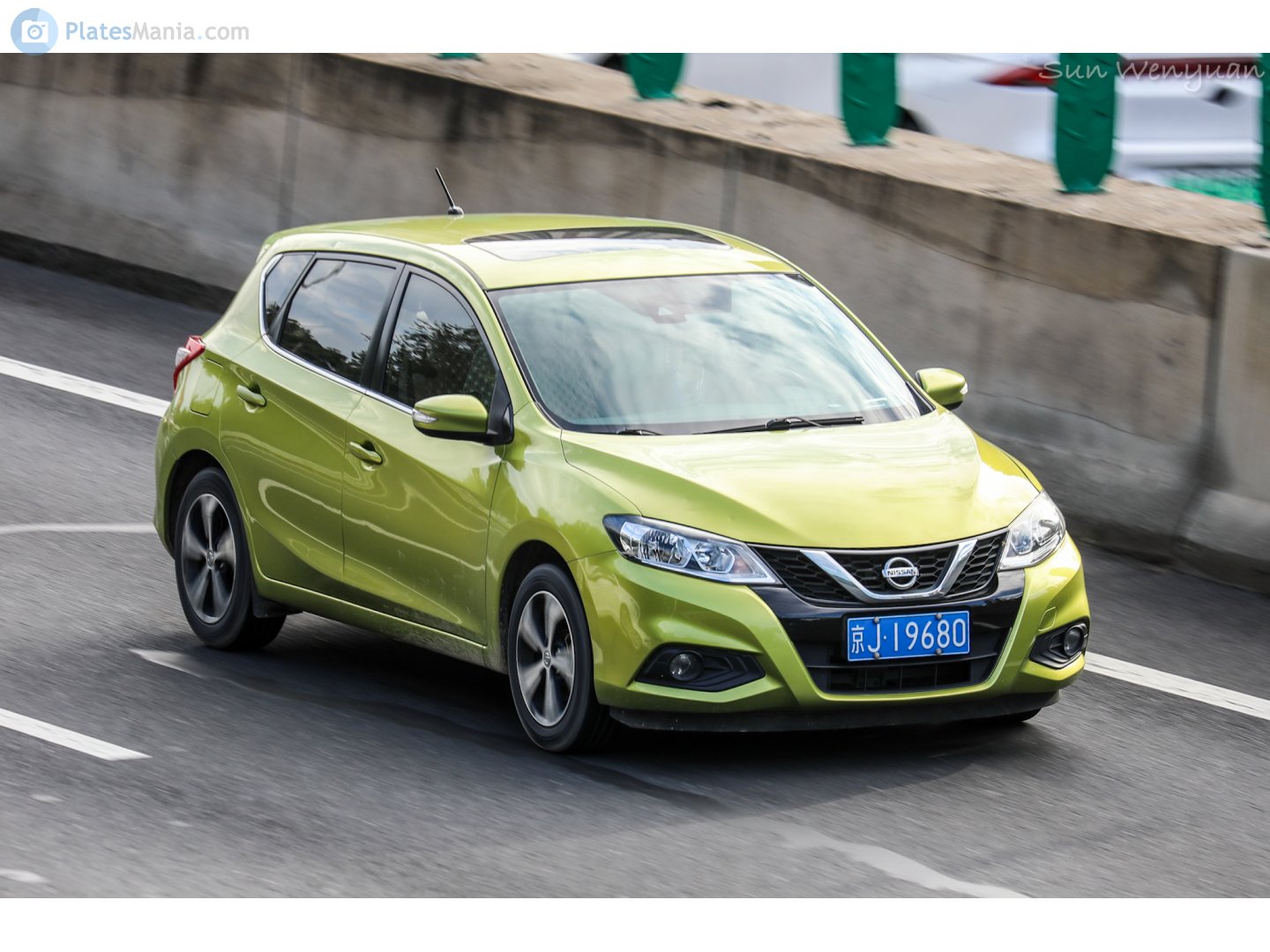 京J·19680, Nissan Tiida 3rd gen (C13; CN-market), 2016–