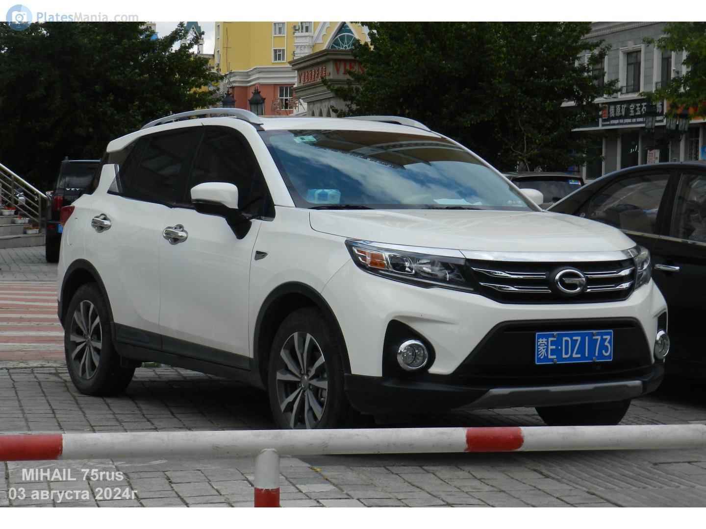 蒙E·DZ173, Trumpchi GS3 1st gen, 2017–2020