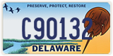 Delaware, Commercial vehicles (C12345)