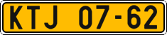 License plate of the Czech Republic, Commercial vehicles (1960)