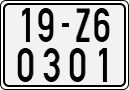 License plate of Vietnam, Motorcycles