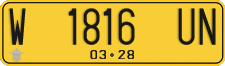 License plate of Indonesia, Commercial vehicles