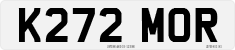 License plate of the United Kingdom, 1983 year system