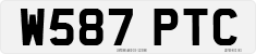 License plate of the United Kingdom, 1983 year system